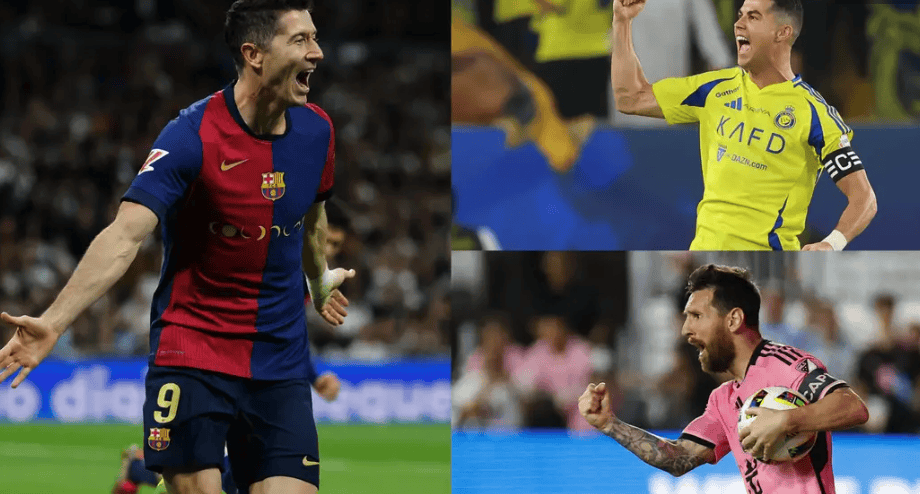 梅西C罗全力以赴，带领球队晋级决赛