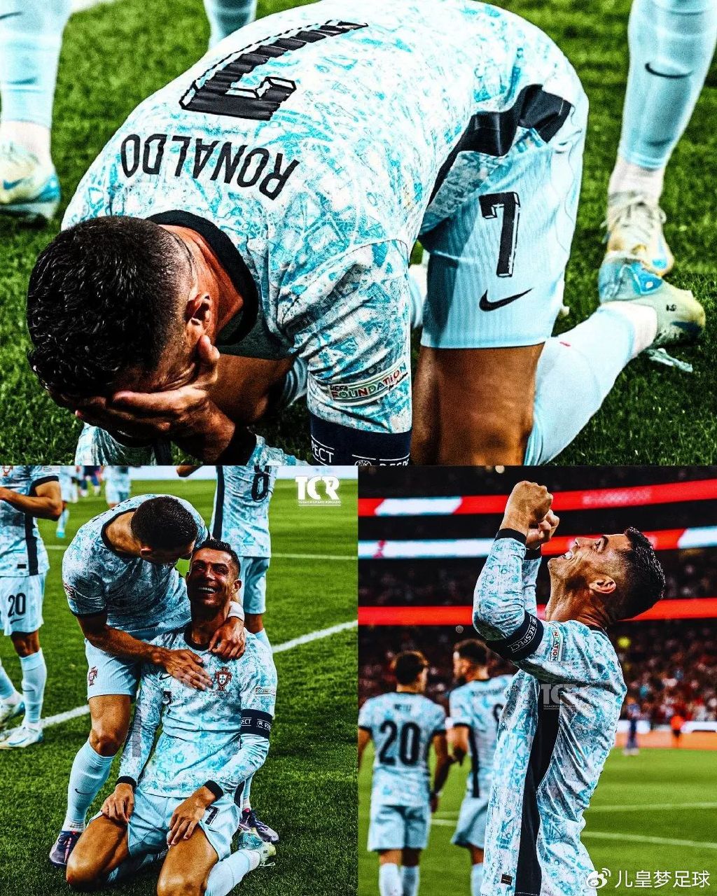 海港重伤倒地，C罗全队围拢祈祷，场面感人的简单介绍